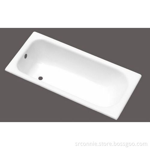 cast iron bathtub